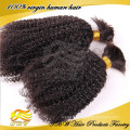 Achat en vrac de cheveux humains péruviens, extensions de cheveux en vrac en gros afro kinky